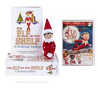 The Elf on the Shelf A Christmas Tradition (Blue-Eyed Girl) with DVD