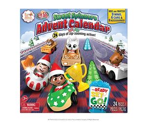 The Elf on the Shelf and Elf Pets Mini Sweet Spinners Advent Calendar 2023 for Kids - Includes 24 Playable Mini Figures - New Toy for Every Day of Christmas - For Ages 3 Years and Above