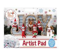 The Elf on the Shelf Artists Pad - 24 Colouring Pages and Lots of Reusable Stickers