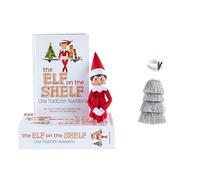 The Elf on the Shelf Blue Eyed Girl with Claus Couture Tiny Tinsel Dress