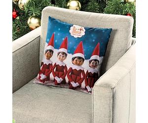 The Elf on the Shelf Childrens Christmas Cushion : Official Accessory for Bedroom, Living Room or Playroom - Soft & Cosy Pillow Gift for Boy and Girl Elf Fans