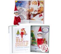 The Elf on the Shelf Christmas Tradition | Elf on the Shelf Boy, Light Tone, Blue Eyes | with Exclusive North Pole Mailing Box
