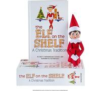 The Elf on the Shelf Christmas Tradition | Elf on the Shelf Girl, Light Tone, Blue Eyes