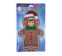 The Elf on the Shelf® Elf Mates® Costume - Gingerbread Clothes, Catch Me If You Can, Felt Elf Clothing Accessory, Fits Elf Mates®, Official Holiday Dress-Up, Scout Elf Not Included