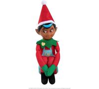 The Elf on the Shelf Elf Mates Cuddly, Cute and Adorable Deluxe Character | make your Christmas truly magical with this Toy Elf - Chef Brown Eyes