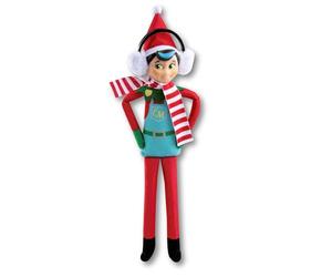 The Elf on the Shelf Elf Mates Enchanted Forest Chef - Cuddly, Cute and Adorable Deluxe Character with Added Value Scarf and Ear Muffs | make your Christmas truly magical with this Toy Elf
