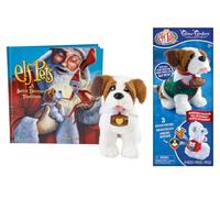 The Elf on the Shelf Elf Pets Saint Bernard Dog, Tradition Story Book, and Claus Couture Collection Christmas Sweater Set (Multi-Item Bundle)