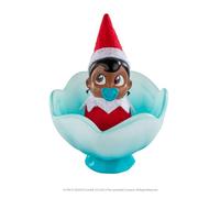 The Elf on the Shelf Frost Pips Mini Blooms Elf Baby Girl with Brown Eyes - Includes Frost Flower Cradle - for Ages 3 Years and Above
