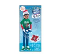 The Elf on the Shelf MagiFreez Cool Kicks Sneakers Trio Clothes Accessories Set - Help Your Scout Elf Find Their Magical Standing Power - Props include Magic Pants, Elf T-shirt and Three Sneakers