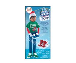The Elf on the Shelf MagiFreez Cool Kicks Sneakers Trio Clothes Accessories Set - Help Your Scout Elf Find Their Magical Standing Power - Props include Magic Pants, Elf T-shirt and Three Sneakers