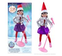 The Elf on the Shelf MagiFreez Pop Star Elf Set - Elf Standing Gear with Glam Jacket, Skater Skirt and Accessories - Scout Elf Not Included