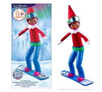 The Elf on the Shelf MagiFreez Swish and Sleigh Snowboard Set - Snowboard Elf Standing Pants and Gear - Scout Elf Not Included