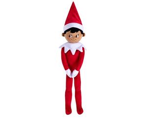 The Elf on the Shelf Plushee Pals® Huggable Boy Brown Eyes Elf on The Shelf Scout Elf Plush for Children and Adults Soft Figure Doll