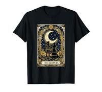 The Elopers Tarot Card Western Desert Cowboy Bride Wedding T-Shirt