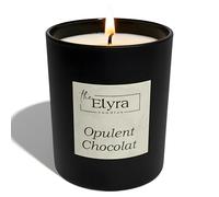The ELYRA Opulent Chocolat Scented Candle - 50 Hour Burn | Chocolate, Butter, Vanilla & Baked Goods | Luxury Gourmand Soy Wax Candle for Christmas, Home & Gift for Her