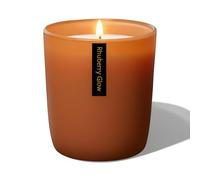 The ELYRA Rhuberry Glow | Scented Candle - Long Burning 50 Hour Burn | Rhubarb, Strawberry, Vanilla | Hand Poured | Luxury Soy Wax Candle for Elevated Home Ambience, Relaxation & Special Occasions