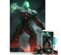 The Emerald Giant 1000 Piece Jigsaw Puzzles for Adults Jigsaw Memory Lift Slow Enjoy Image Assembly Creative Gift (38x26cm)