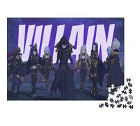 The Eminence in Shadow 1000 Piece Jigsaw Puzzles for Adults Anime Characters Festive Gifts Family Challenging Educational Challenge Home Decoration for Adults And Kids Age 12 Years Up 1000pcs (75x50cm