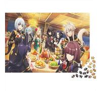 The Eminence in Shadow 1000 Piece Jigsaw Puzzles for Adults Anime Characters Festive Gifts Family Challenging Educational Challenge Home Decoration for Adults And Kids Age 12 Years Up 1000pcs (75x50cm