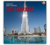 The Emirates - Vereinigte Arabische Emirate 2025 - 16-Monatskalender: Original Gifted Stationery-Kalender [Mehrsprachig] [Kalender]