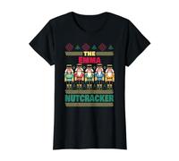 The Emma Nutcracker Funny Emma Christmas Value Graphic T-Shirt, Women, Black, S