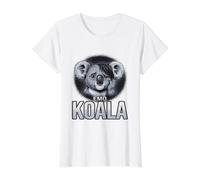 The Emo Koala Who Gets It Value Graphic T-Shirt, Women, White, XS