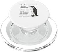 The Emperor Penguin Taxonomy Classifcation PopSockets PopGrip for MagSafe