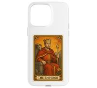 The Emperor Tarot Card T-Shirt Design Major Arcana Tarot Case for iPhone 15 Pro Max