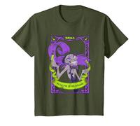 The Emperors New Groove Yzma Tarot Card T-Shirt, Youth, Olive Green, 2T