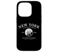 The Empire State New York Heart NY Gateway to Freedom Art Case for iPhone 14 Pro