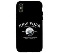 The Empire State New York Heart NY Gateway to Freedom Art Case for iPhone X/XS