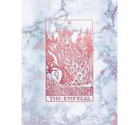 The Empress: College Ruled Journal | 8.5 x 11 A4 Notebook | Radiant Moon Stone Marble and Rose Gold Tarot Card - 150 College Ruled Lined Pages ... Gold - College Ruled Composition Notebook)