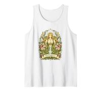The Empress Tarot Card Botanical Goddess Tank Top