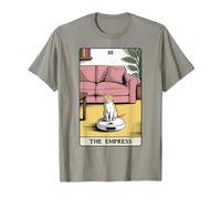 The Empress Tarot Card Cat Robot Vacuum Cleaner Cat T-Shirt