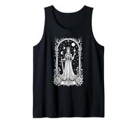 The Empress Tarot Card Dark Arts Occult Vintage Halloween Tank Top