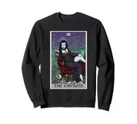 The Empress Tarot Card Halloween Vampire Gothic Horror Witch Sweatshirt