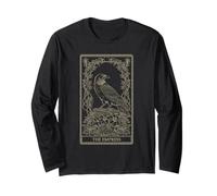 The Empress Tarot - Raven Abundance & Nature V2 Long Sleeve T-Shirt