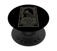 The Empress Tarot - Raven Abundance & Nature V2 PopSockets Adhesive PopGrip
