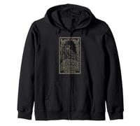 The Empress Tarot - Raven Abundance & Nature V2 Zip Hoodie