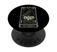 The Empress Tarot - Raven Abundance & Nature V3 PopSockets Adhesive PopGrip