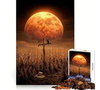 The Empty Cross 1000 Piece Jigsaws for Teenagers Puzzle Mind Challenge Toy Calm Pastime Precise Cut Lovely Gift (50x75cm)