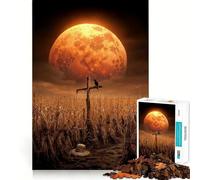 The Empty Cross 1000 Piece Jigsaws for Teenagers Puzzle Mind Challenge Toy Calm Pastime Precise Cut Lovely Gift (50x75cm)