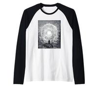The Empyrean by Gustave Dore Raglan Baseball Tee