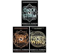 The Empyrean Series Collection 3 Books Set By Rebecca Yarros (Fourth Wing, Iron Flame & Onyx Storm)