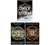The Empyrean Series Collection 3 Books Set By Rebecca Yarros (Fourth Wing, Iron Flame & Onyx Storm)
