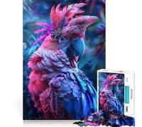The Enchanted Parrot 1000 Piece Jigsaw Puzzles for Teenagers Logic Sense Toy Peaceful Fun Smooth Edge Creative Gift (38x26cm)