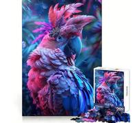 The Enchanted Parrot 1000 Piece Jigsaw Puzzles for Teenagers Logic Sense Toy Peaceful Fun Smooth Edge Creative Gift (38x26cm)