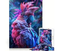 The Enchanted Parrot 1000 Piece Jigsaws for Adults Puzzle Intellect Toy Relaxing Fun Quality Cut Fine Art Piece (50x75cm)
