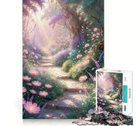 The Enchanted Path Puzzles for Teenagers 1000 Pieces Think Smart Toy Soothing Play Smooth Cut Amazing Present (38x26cm)