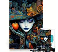 The Enchanted Temptress 1000 Piece Jigsaw Puzzles for Adults Jigsaw Thought Toy Indoor Fun Accurate Edge Art Collectible (38x26cm)
